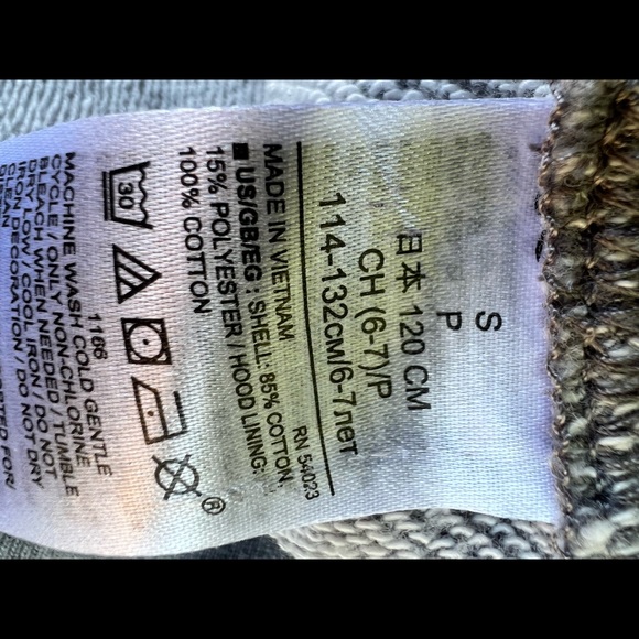 Gap boys zip up sweatshirt - Picture 3 of 3